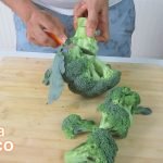 cortar brocoli