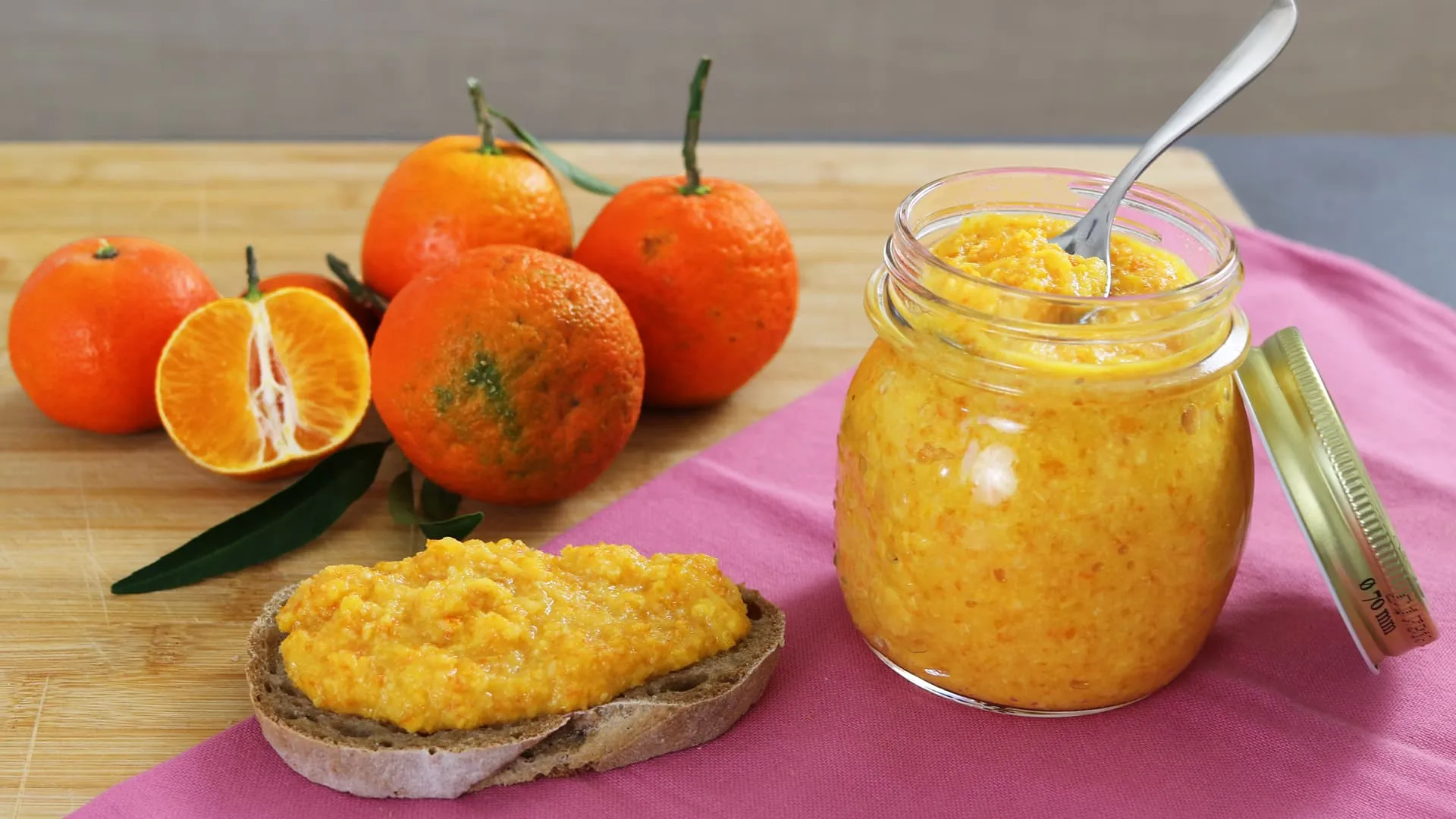 mermelada de mandarina casera