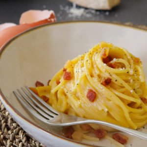 pasta carbonara