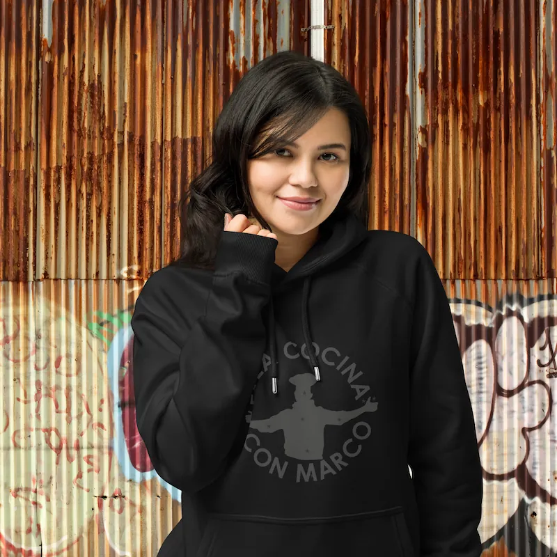 Sudadera negra Cocina Con Marco