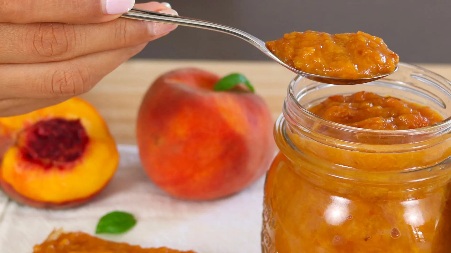 Mermelada de melocoton sin azúcar