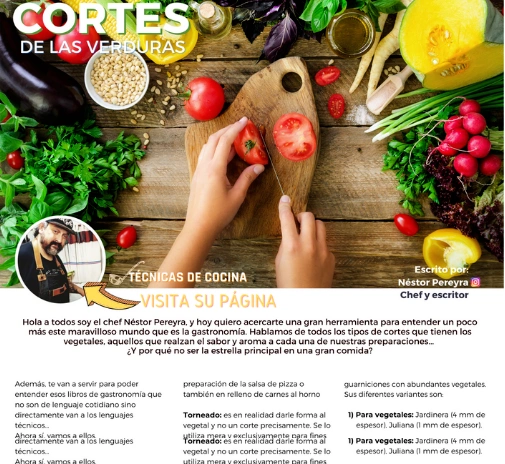 tecnica de cocina cortes verduras buengusteros n 25 mayo 2023