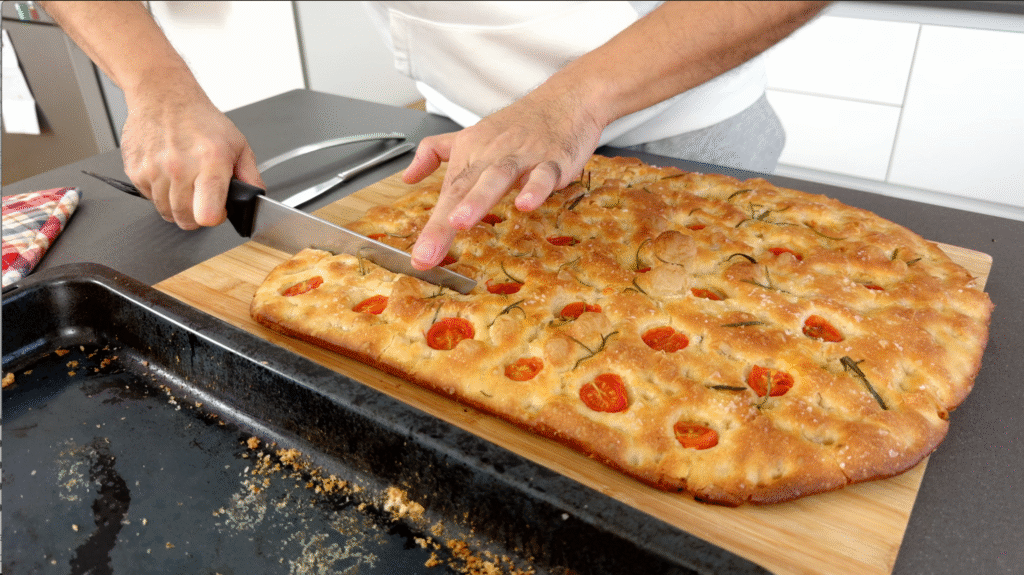 focaccia plana