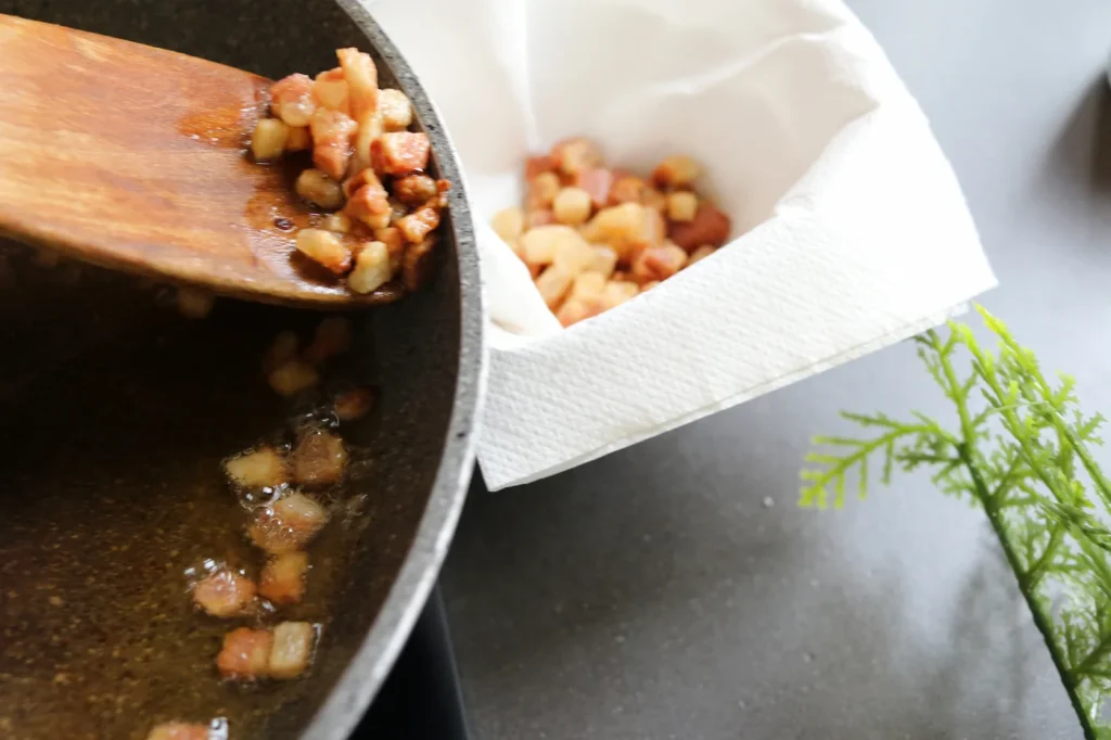 tocino para carbonara