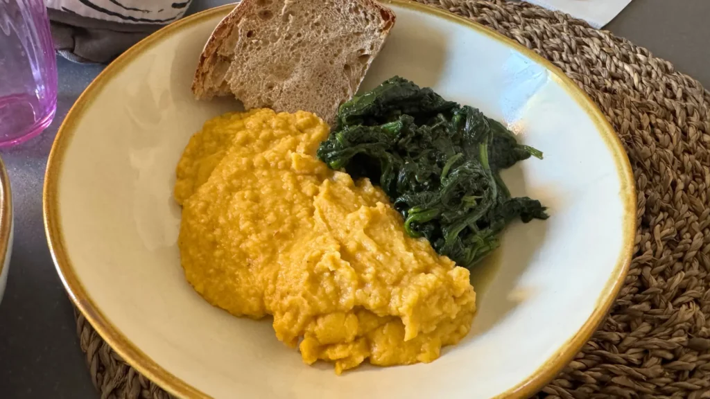 Puré de garbanzos italiano Receta tradicional sur Italia