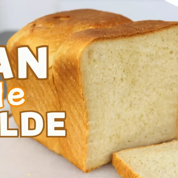 Pan de molde casero esponjoso suave