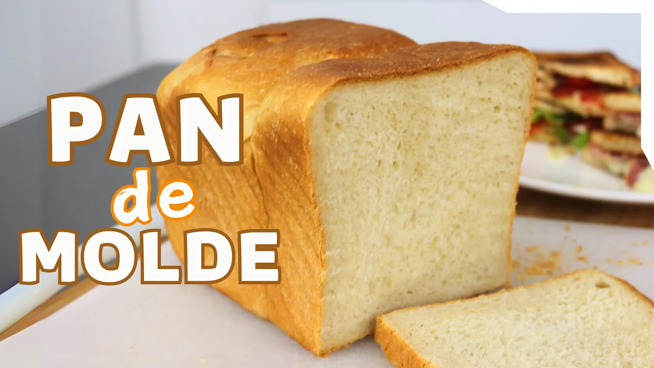 Pan de molde casero esponjoso suave