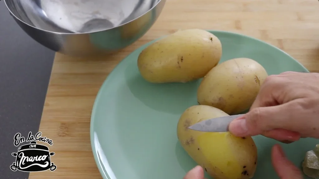 Pelar las papas