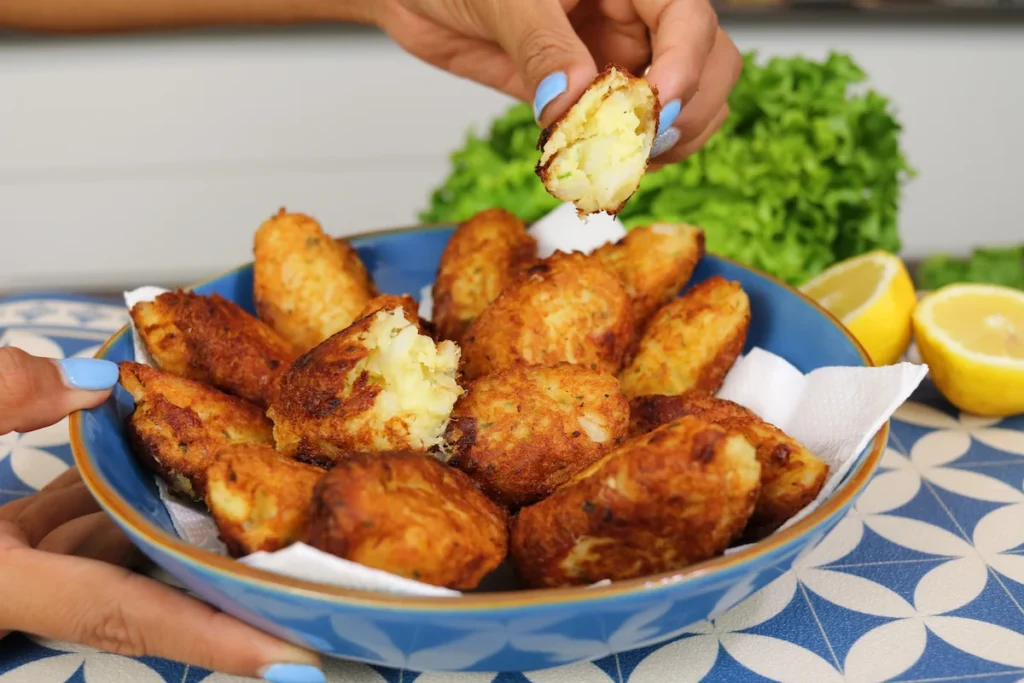 Buñuelos de bacalao receta portugal
