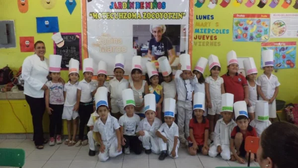 En La Cocina Con Marco jardin de niños moctezuhzoma zocoyotzin