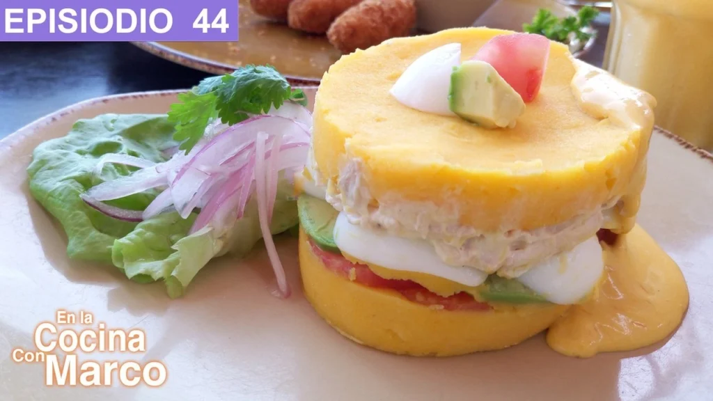 Causa Rellena de pollo
