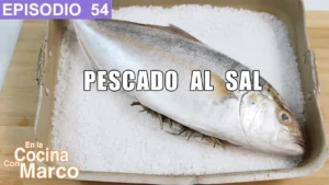 pescado a la sal receta