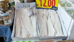 Bacalao en salazon