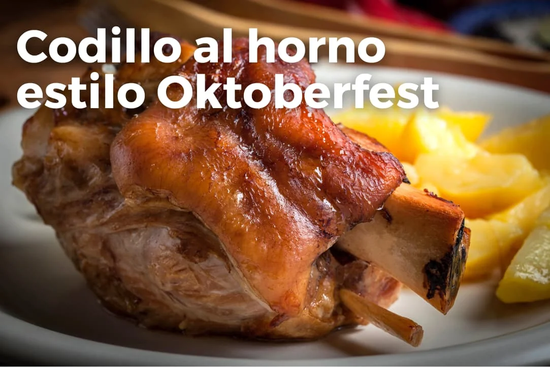 Codillo al horno estilo Oktoberfest