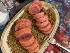 Lenticchie e cotechino la notte di capodanno a casa di zia Antonella