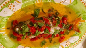 Pescado a la acqua pazza besugo pezzogna