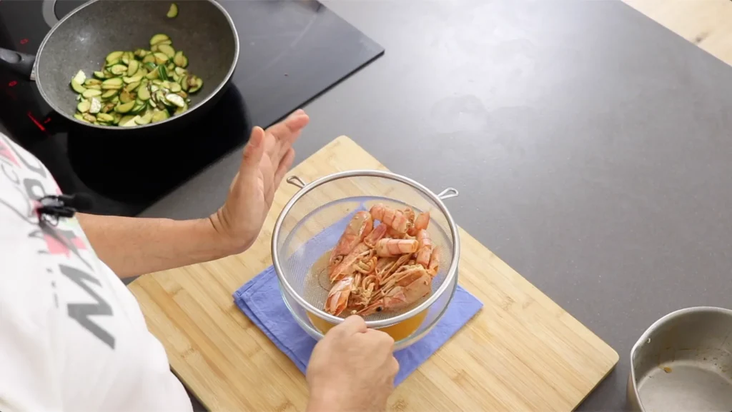 colar bisque gambas