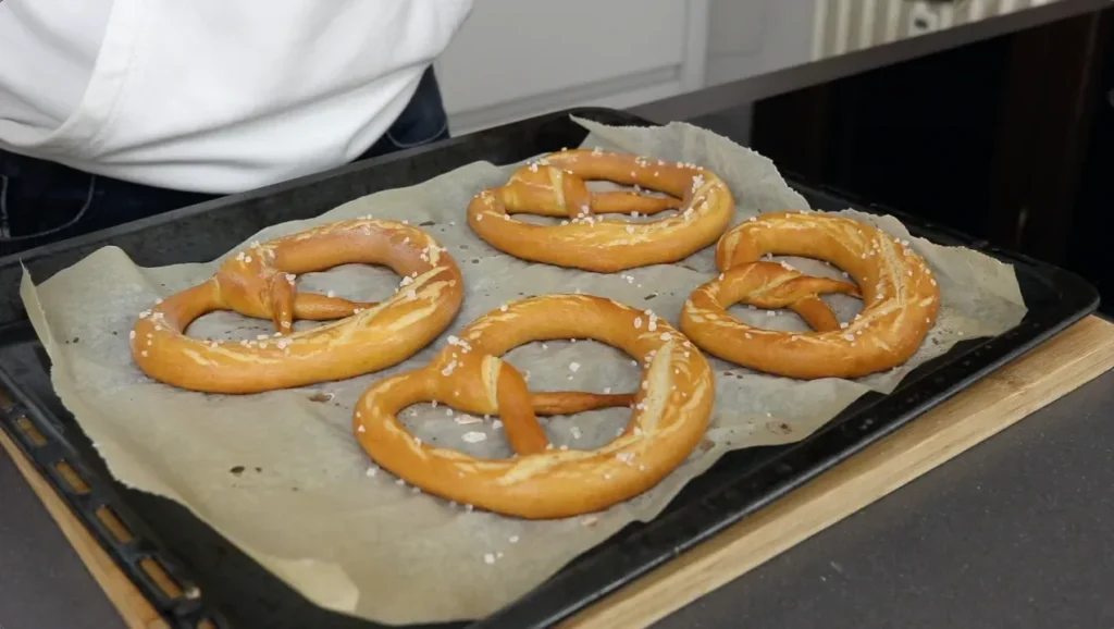 pretzel alemán horneados
