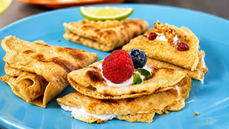 CREPES de AVENA con 2 ingredientes Receta sin azúcar