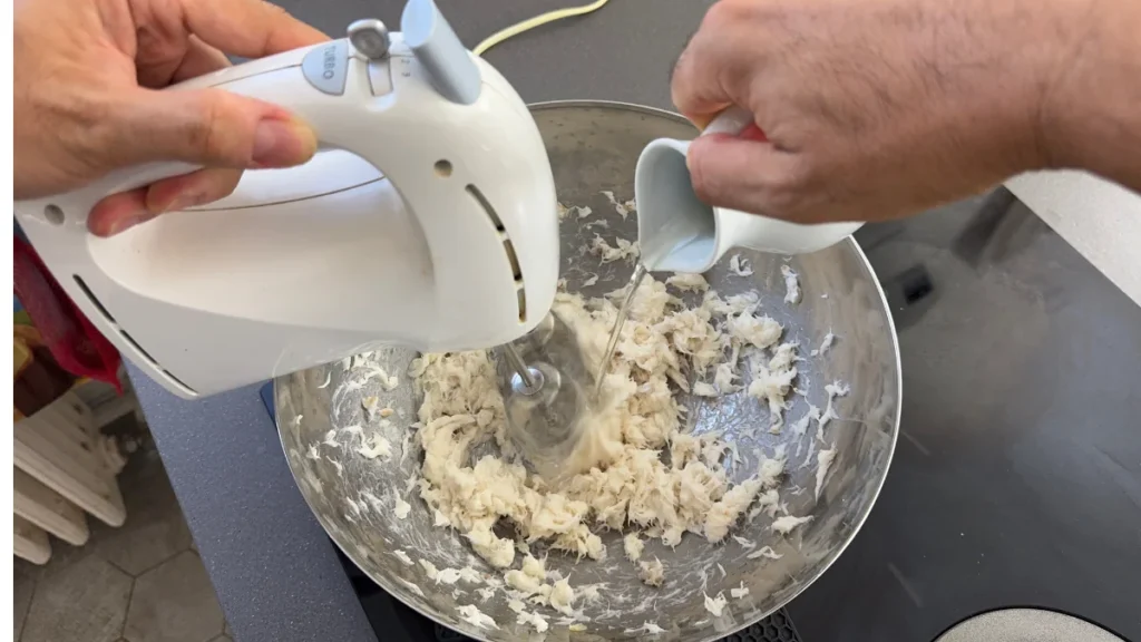 trabajamos el bacalao con varillas